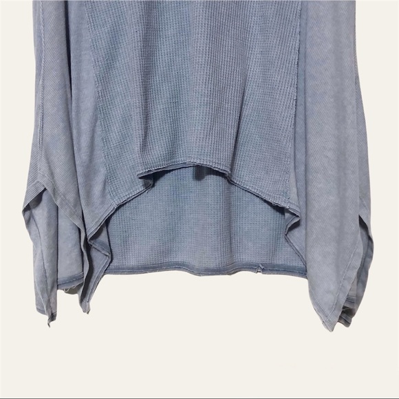 Umgee Draped Thermal Knit Top - Picture 3 of 9